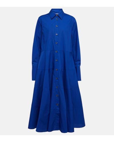 Co. Vestido de algodon - Azul