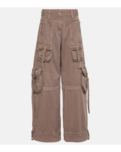 Brown Cargo pants for Women | Lyst