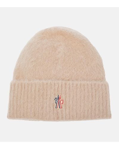 3 MONCLER GRENOBLE Alpaca And Wool-blend Beanie - Natural