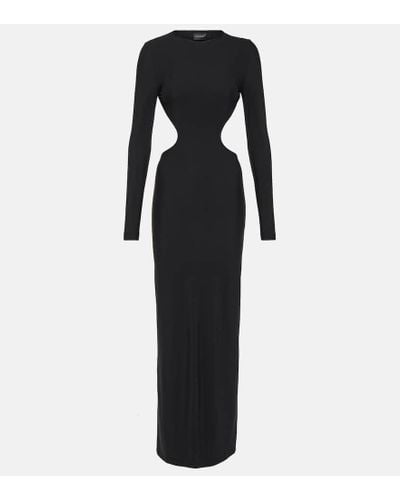 Balenciaga Cutout Gown - Black