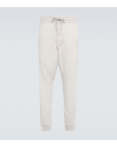 Tom Ford Pantalones de cachemir - Blanco