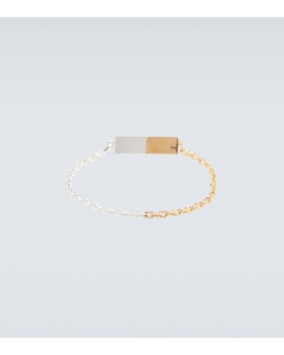 Bottega Veneta Sterling Silver Bracelet - White