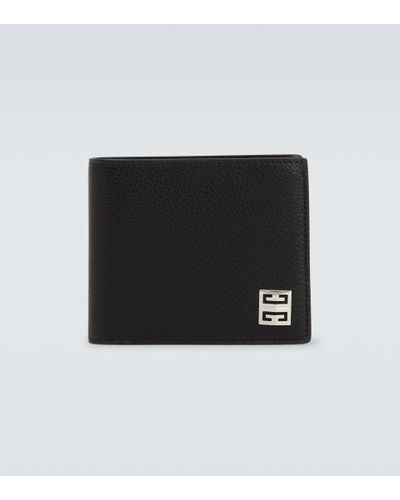 Givenchy Portemonnaie 4G aus Leder - Schwarz