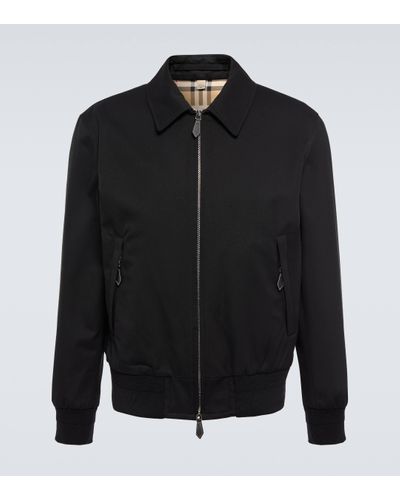 Burberry Cotton Jacket - Black