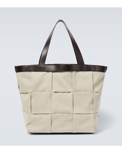 Bottega Veneta Cabas Avenue - Blanc