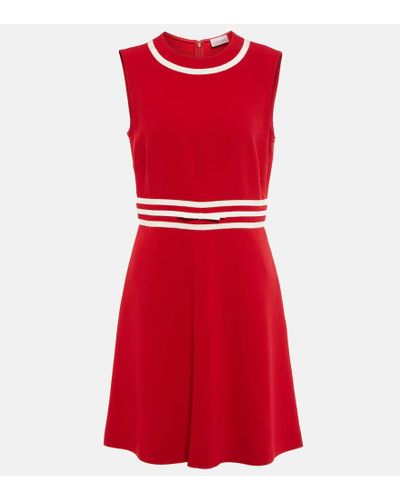RED Valentino Minikleid aus Frisottine - Rot
