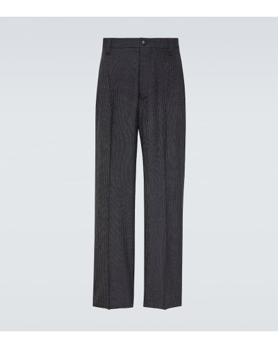 Visvim Mccloud Santome Wool-blend Pants - Gray