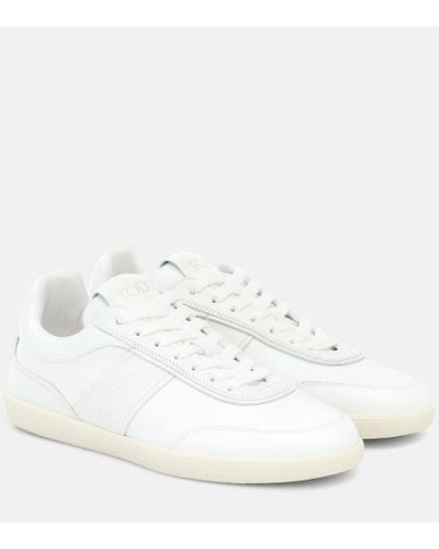 Tod's Sneakers aus Leder - Weiß