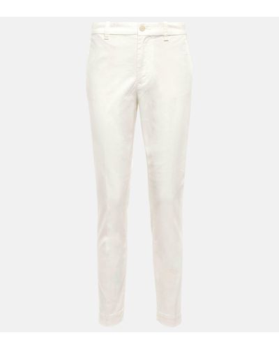 Polo Ralph Lauren Mid-rise Straight Trousers - White