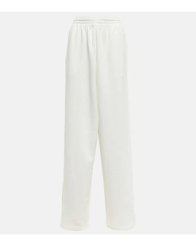 Wardrobe NYC X Hailey Bieber – Pantalon de survetement HB en coton - Blanc