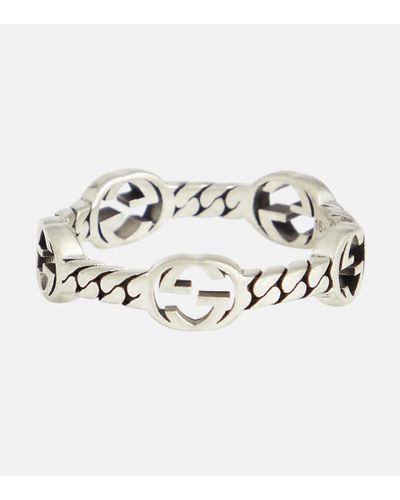 Gucci Ring GG aus Sterlingsilber - Mettallic
