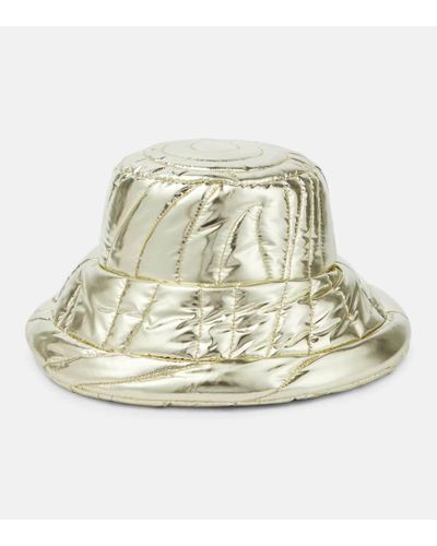 Emilio Pucci Quilted Bucket Hat - Natural