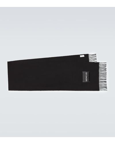 Moncler Schal aus Wolle - Schwarz