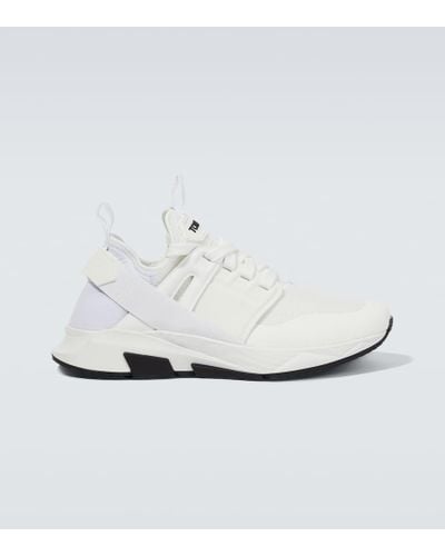 Tom Ford Sneakers pelle - Bianco