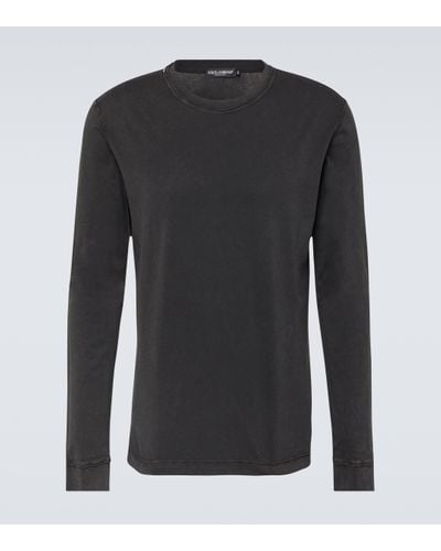 Dolce & Gabbana T-shirt en coton - Noir
