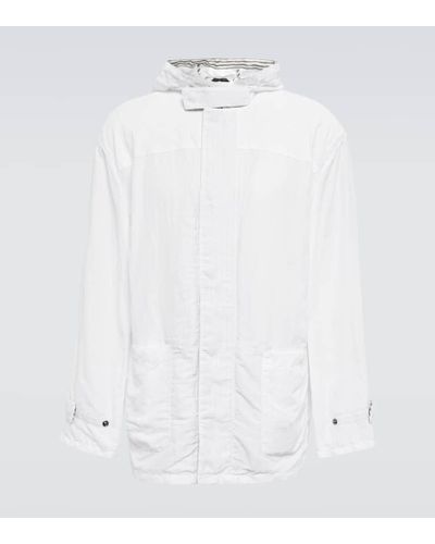 Giorgio Armani Track Jacket - White