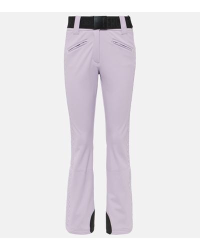 Goldbergh Brooke Smocked Ski Trousers - Purple
