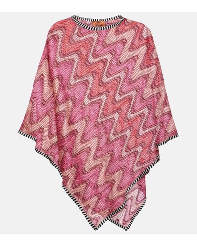 Missoni Zig Zag Shawl - Pink