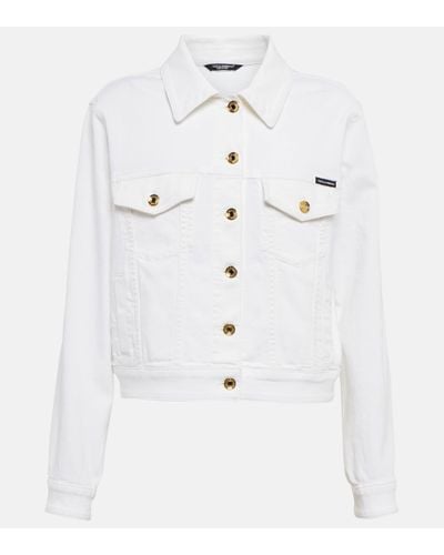 Dolce & Gabbana Denim Jacket - White