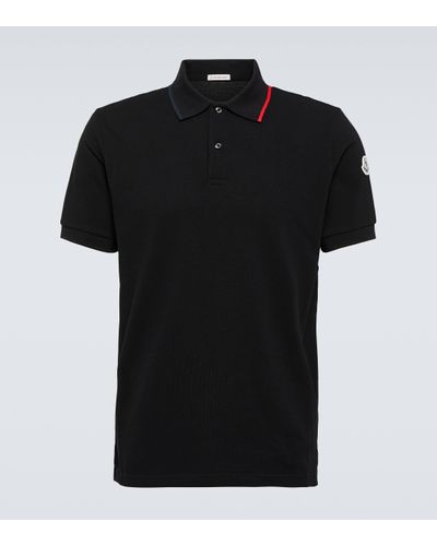 Moncler Polo à logo - Noir