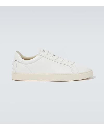Tod's Leather Low-top Sneakers - White