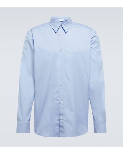 Gabriela Hearst Quevedo Cotton Shirt - Blue