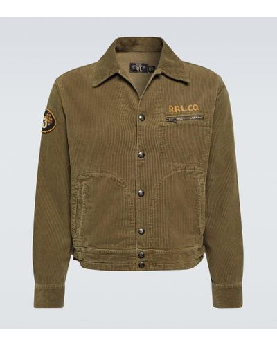RRL Cotton Corduroy Jacket - Green