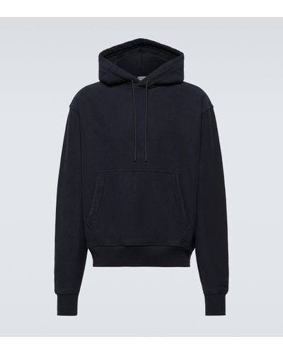 Burberry Cotton Jersey Hoodie - Blue