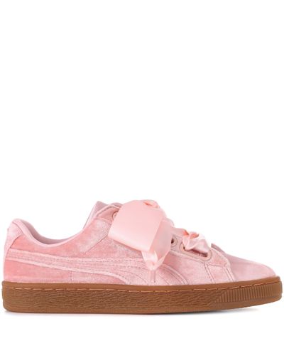 puma rosa terciopelo