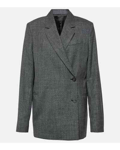 Totême Wool-blend Blazer - Gray