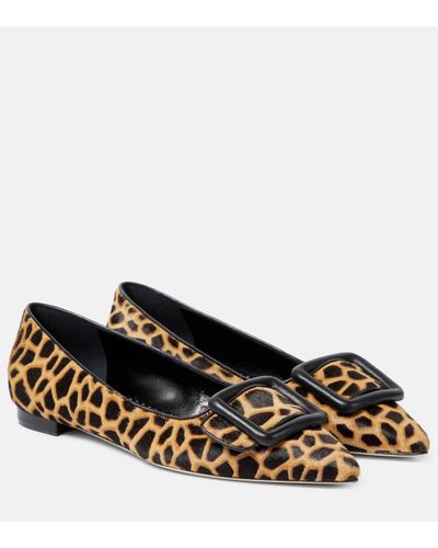 Manolo blahnik leopard print deals shoes