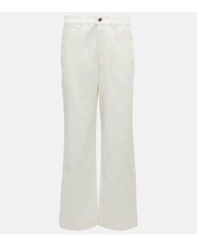 Proenza Schouler White Label High-rise Wide-leg Jeans