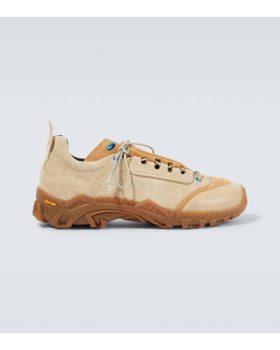 Our Legacy Gabe Suede Sneakers - Natural