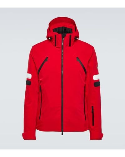 Toni Sailer Leon Technical Ski Jacket - Red