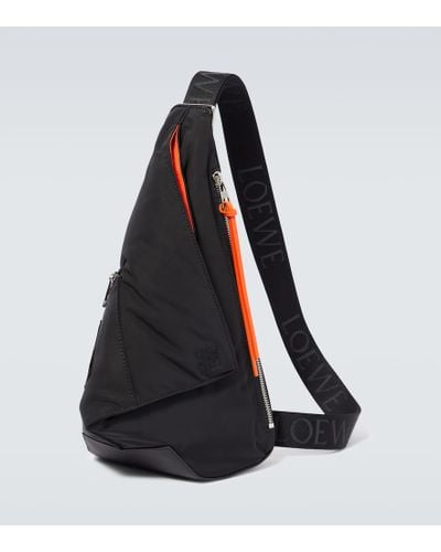 Loewe Anton Sling Shoulder Bag - Black