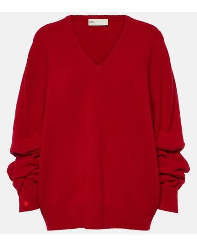 Tory Burch Pullover in misto lana - Rosso