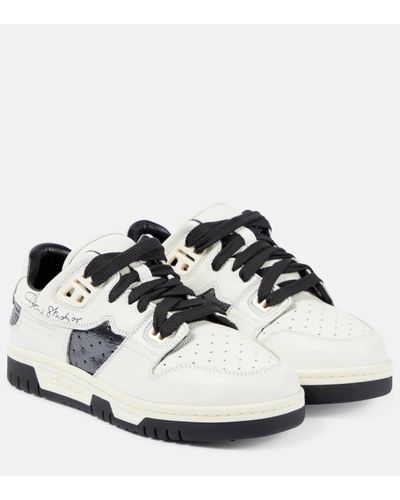 Acne Studios Leather Low-top Trainers - White