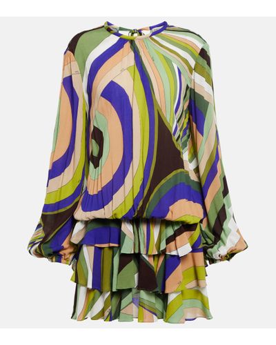 Emilio Pucci Robe imprimee - Multicolore