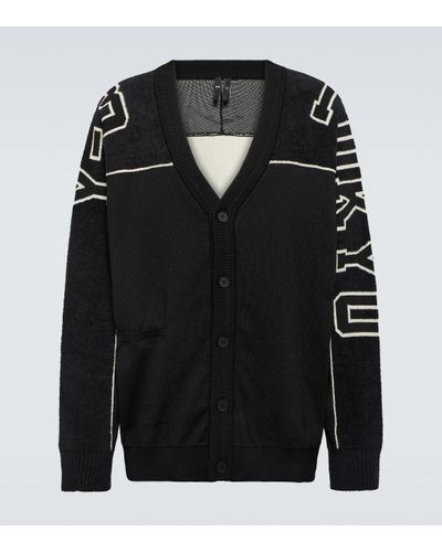 Y-3 Cardigan a logo - Noir