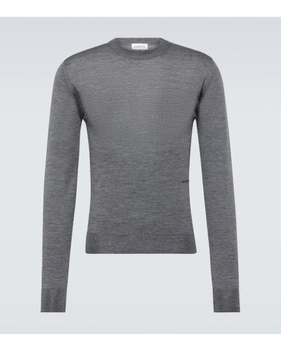Lanvin Wool Sweater - Gray