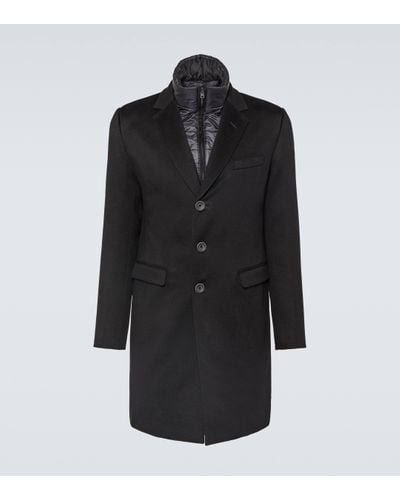 Herno Cashmere Coat - Black