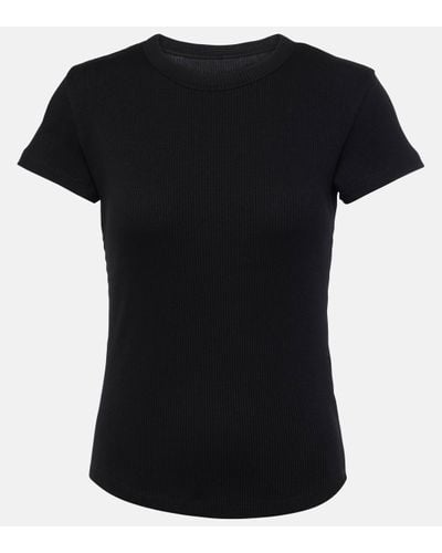Isabel Marant Taomiga Cotton Jersey T-shirt - Black