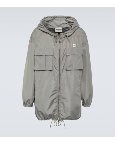 Miu Miu Technical Jacket - Grey