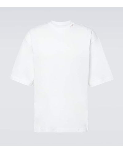 Marni Set di 3 T-shirt in jersey di cotone - Bianco