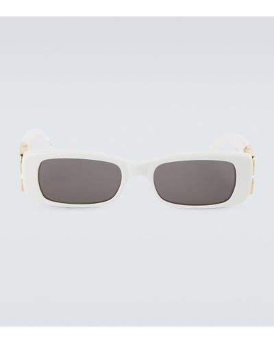Balenciaga Eckige Sonnenbrille - Grau