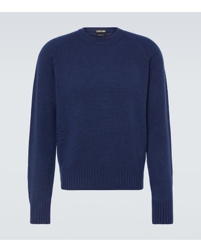 Tom Ford Pullover in cashmere - Blu