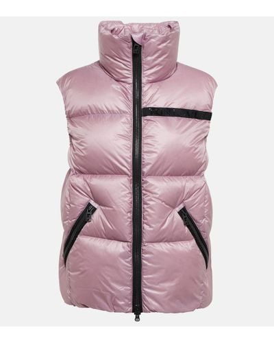 Toni Sailer Gilet trapuntato Lola - Rosa