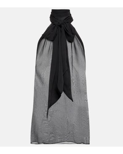 Silk Sleeveless Blouse