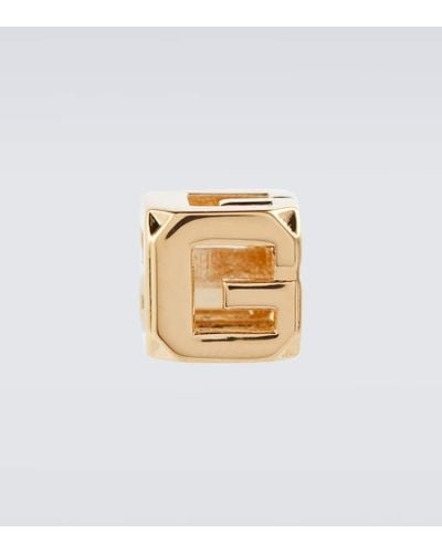 Givenchy G Cube Stud Earrings - Metallic