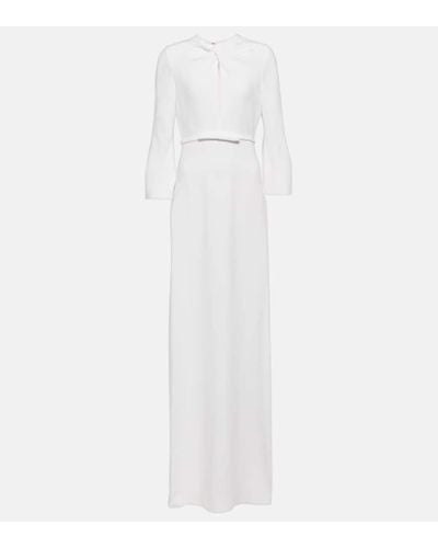Giambattista Valli Bow-detail Gown - White